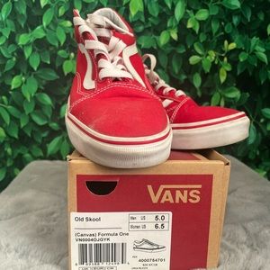 Old Skool Red Vans